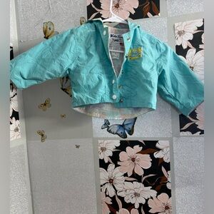 Vintage Kids Aqua Jacket